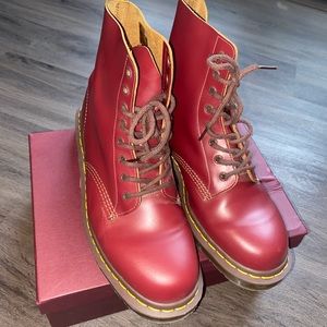 Men’s size 11 Dr. Martens:  1460 VINTAGE MADE IN ENGLAND LACE UP BOOTS